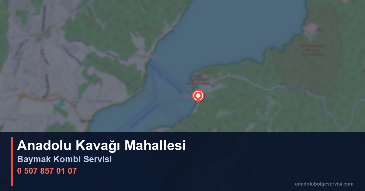 Beykoz Anadolu Kavağı Mahallesi Baymak Kombi Teknik Servis