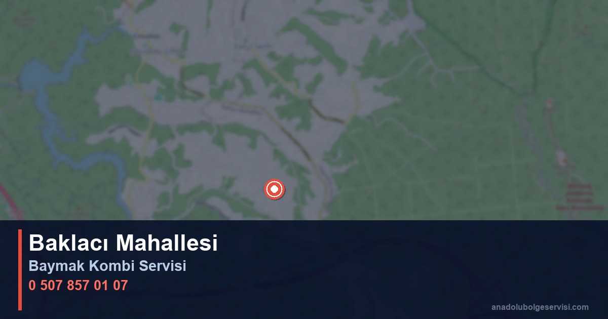 Beykoz Baklacı Mahallesi Baymak Kombi Teknik Servis