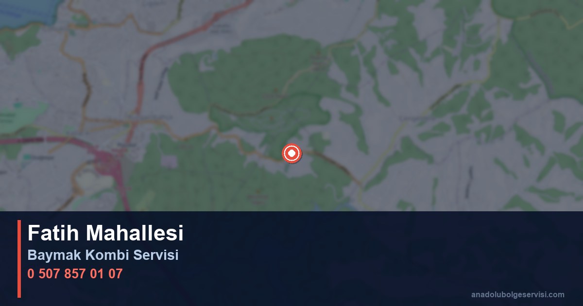 Beykoz Fatih Mahallesi Baymak Kombi Teknik Servis