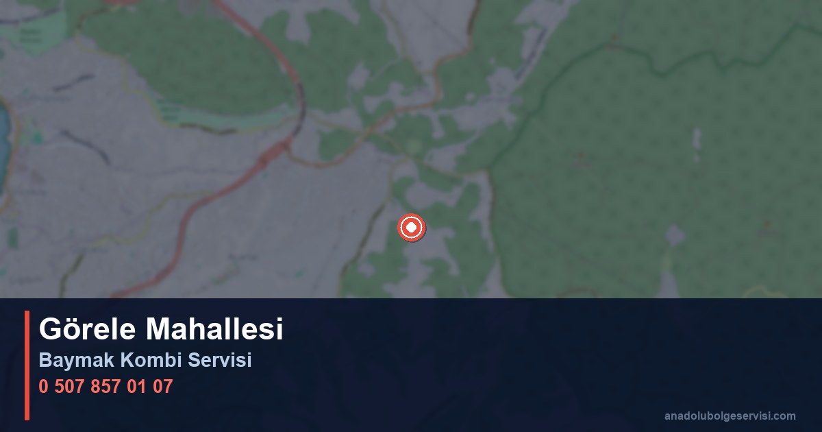Beykoz Görele Mahallesi Baymak Kombi Teknik Servis