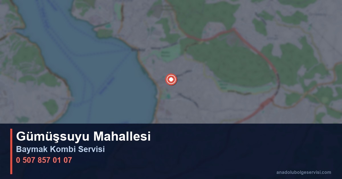 Beykoz Gümüşsuyu Mahallesi Baymak Kombi Teknik Servis