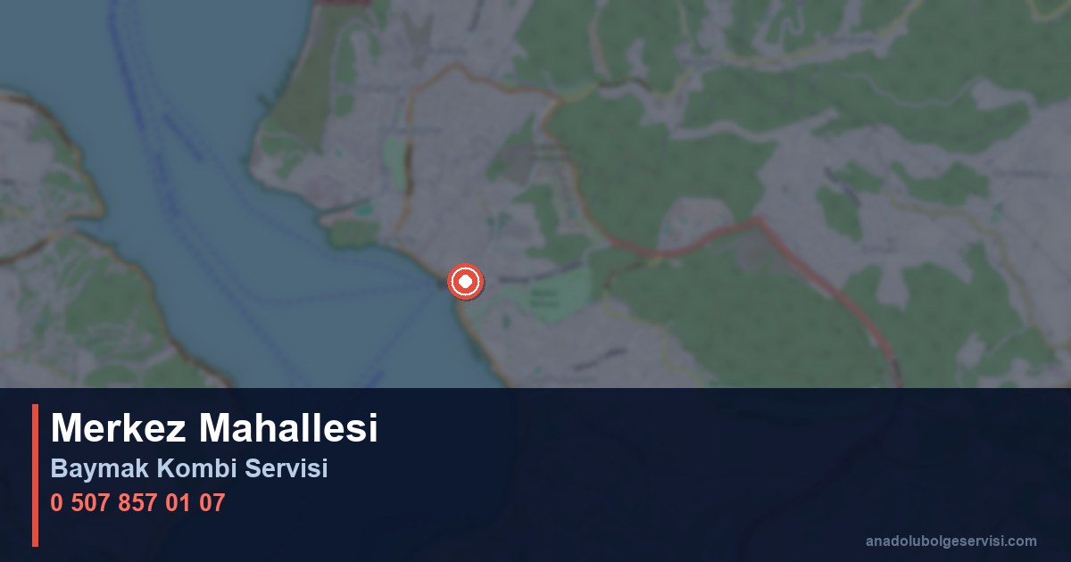 Beykoz Merkez Mahallesi Baymak Kombi Teknik Servis