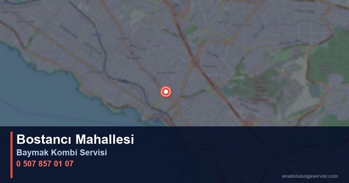 Kadıköy Bostancı Mahallesi Baymak Kombi Teknik Servis