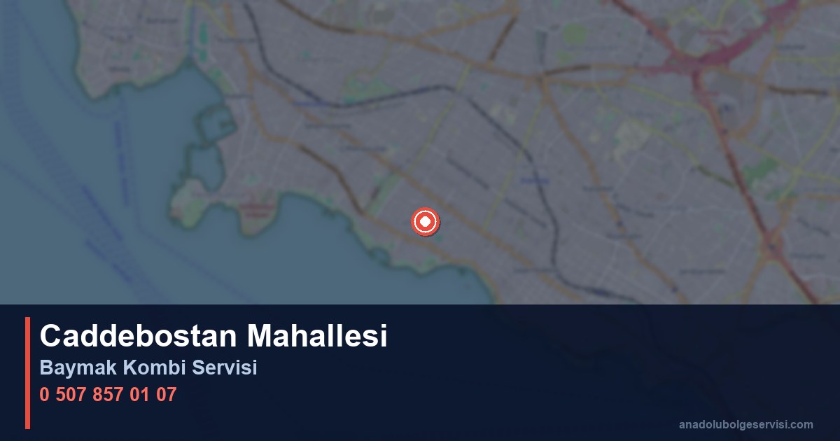 Kadıköy Caddebostan Mahallesi Baymak Kombi Teknik Servis