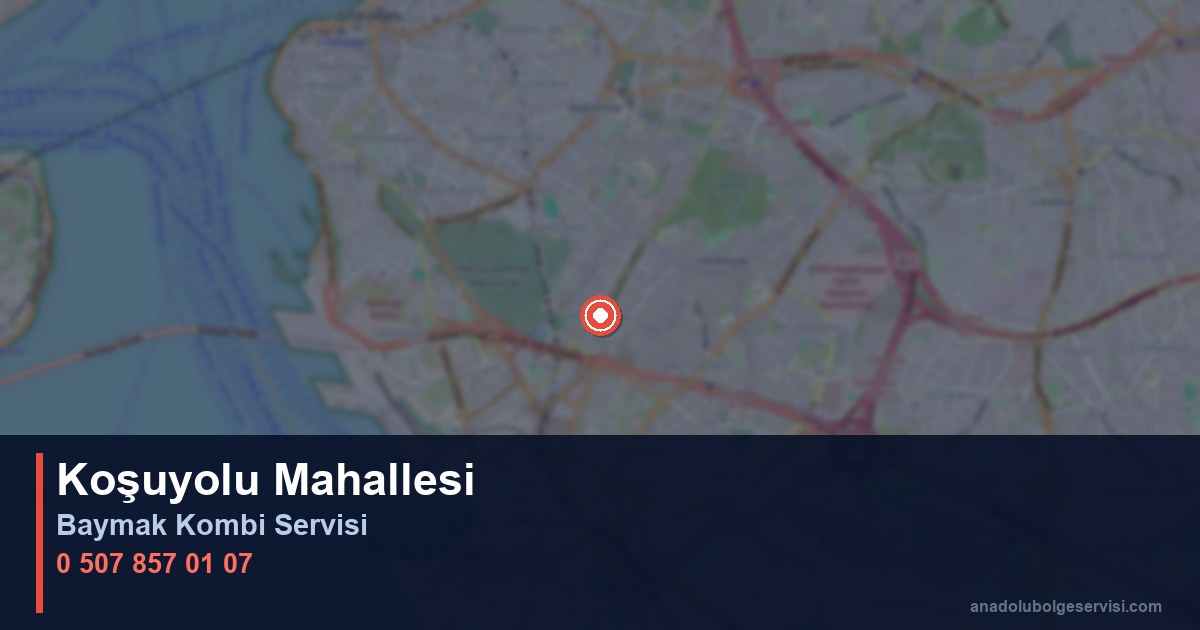 Kadıköy Koşuyolu Mahallesi Baymak Kombi Teknik Servis