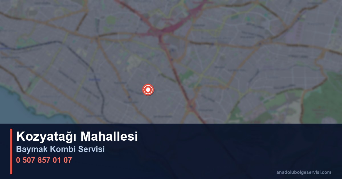 Kadıköy Kozyatağı Mahallesi Baymak Kombi Teknik Servis