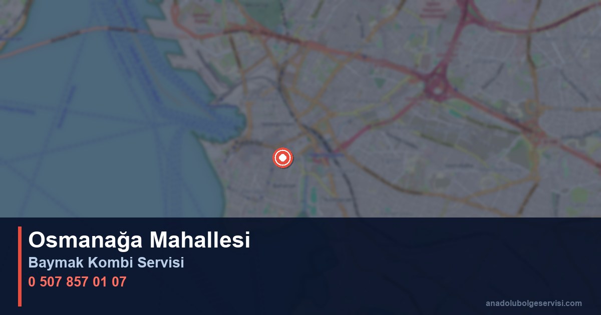 Kadıköy Osmanağa Mahallesi Baymak Kombi Teknik Servis