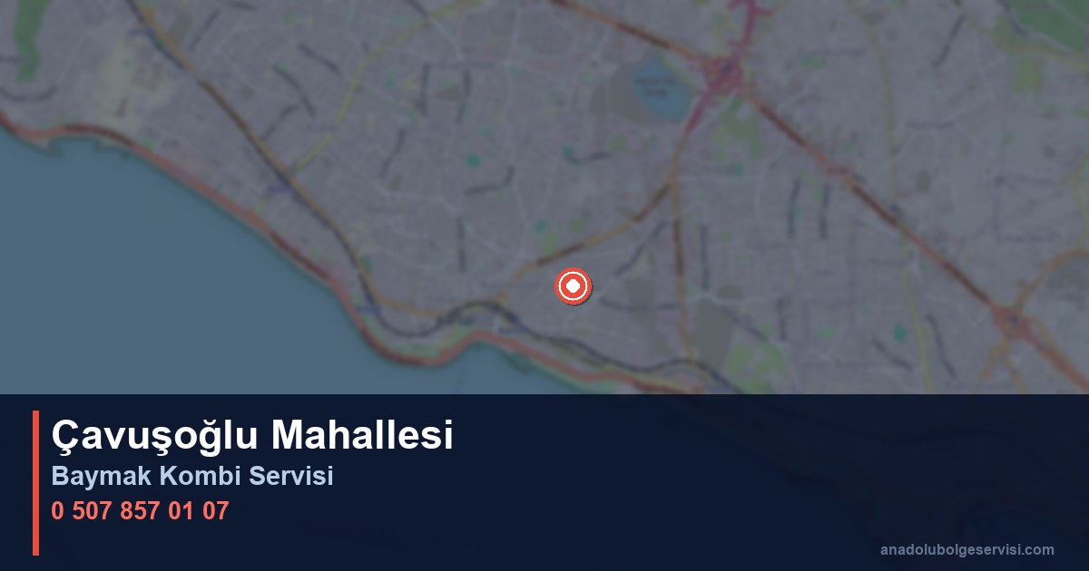 Kartal Çavuşoğlu Mahallesi Baymak Kombi Teknik Servis