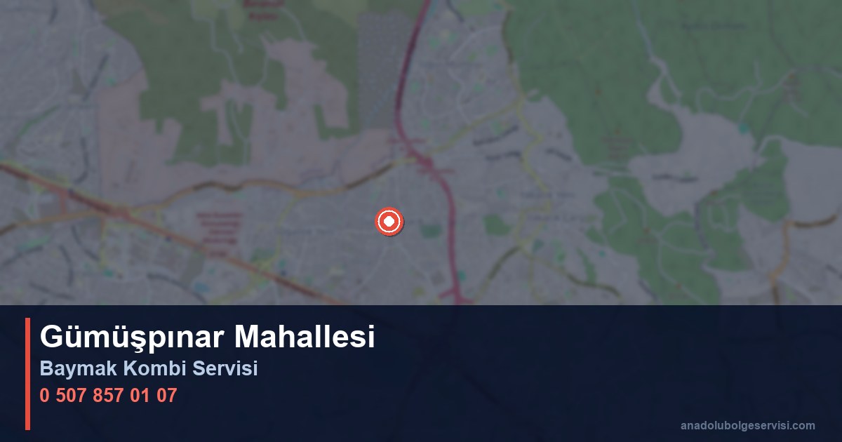 Kartal Gümüşpınar Mahallesi Baymak Kombi Teknik Servis