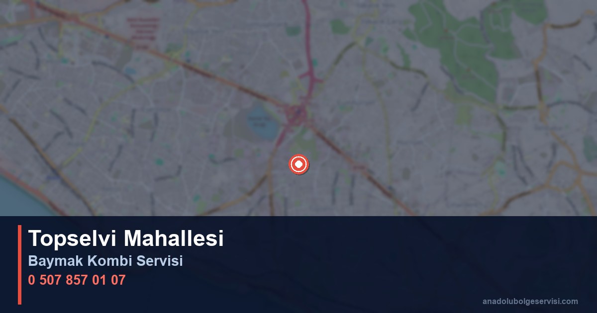 Kartal Topselvi Mahallesi Baymak Kombi Teknik Servis