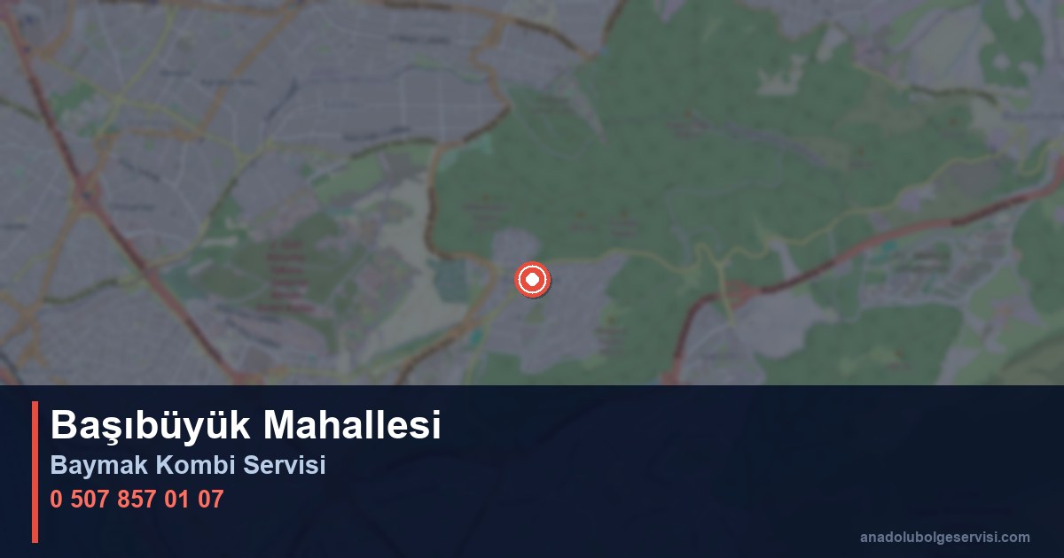 Maltepe Başıbüyük Mahallesi Baymak Kombi Teknik Servis