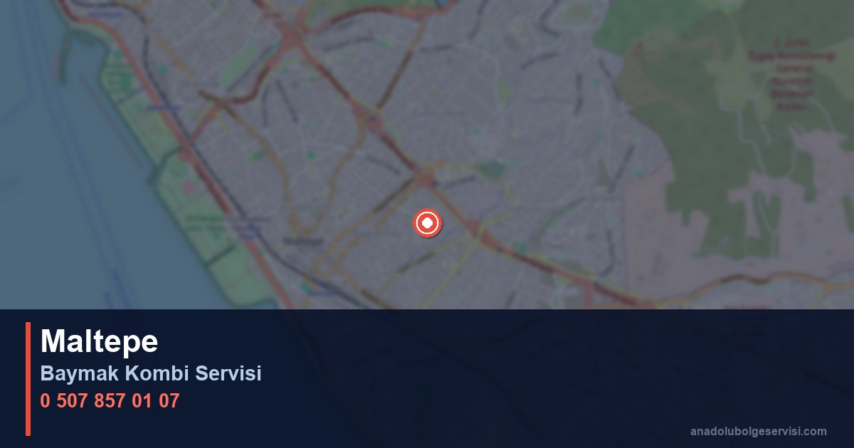 Maltepe İlçesi Baymak Kombi Teknik Servis
