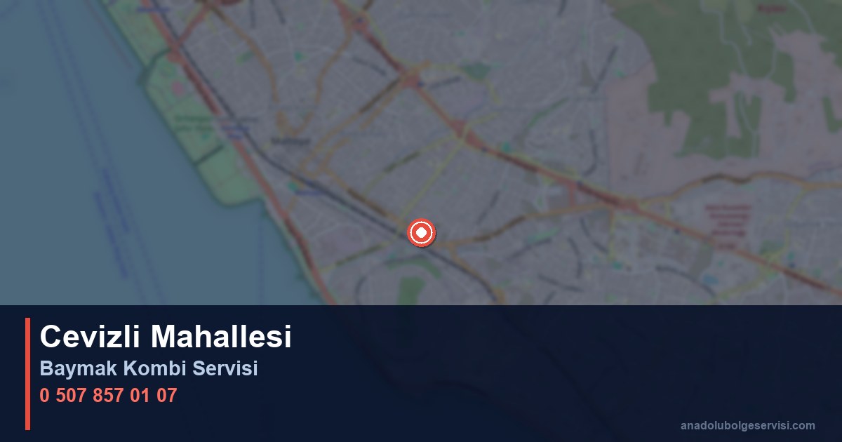 Maltepe Cevizli Mahallesi Baymak Kombi Teknik Servis