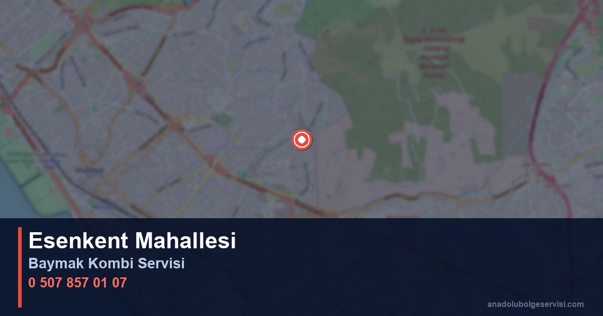 Maltepe Esenkent Mahallesi Baymak Kombi Teknik Servis