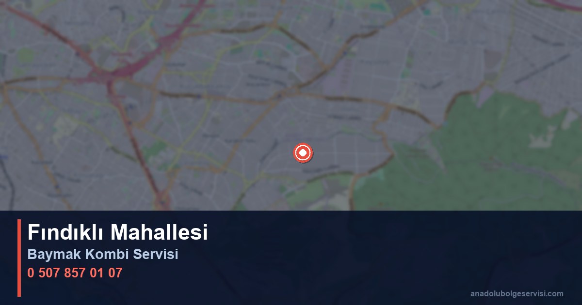 Maltepe Fındıklı Mahallesi Baymak Kombi Teknik Servis
