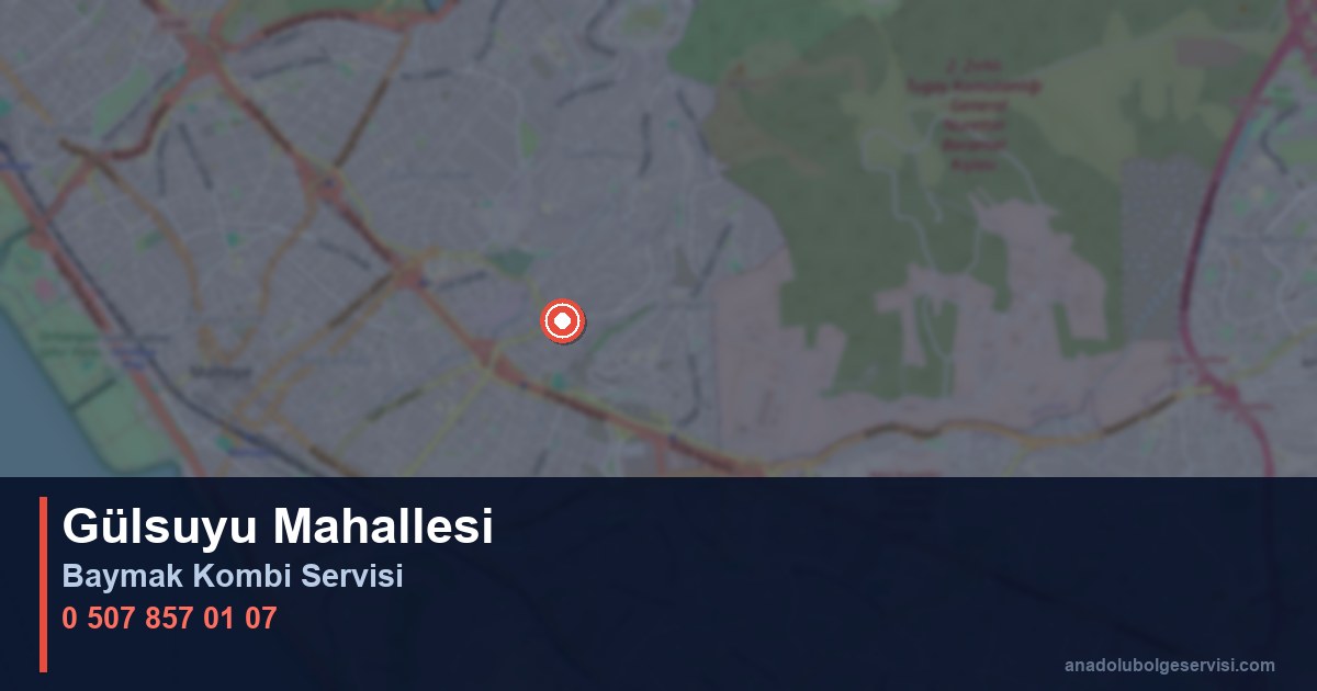Maltepe Gülsuyu Mahallesi Baymak Kombi Teknik Servis
