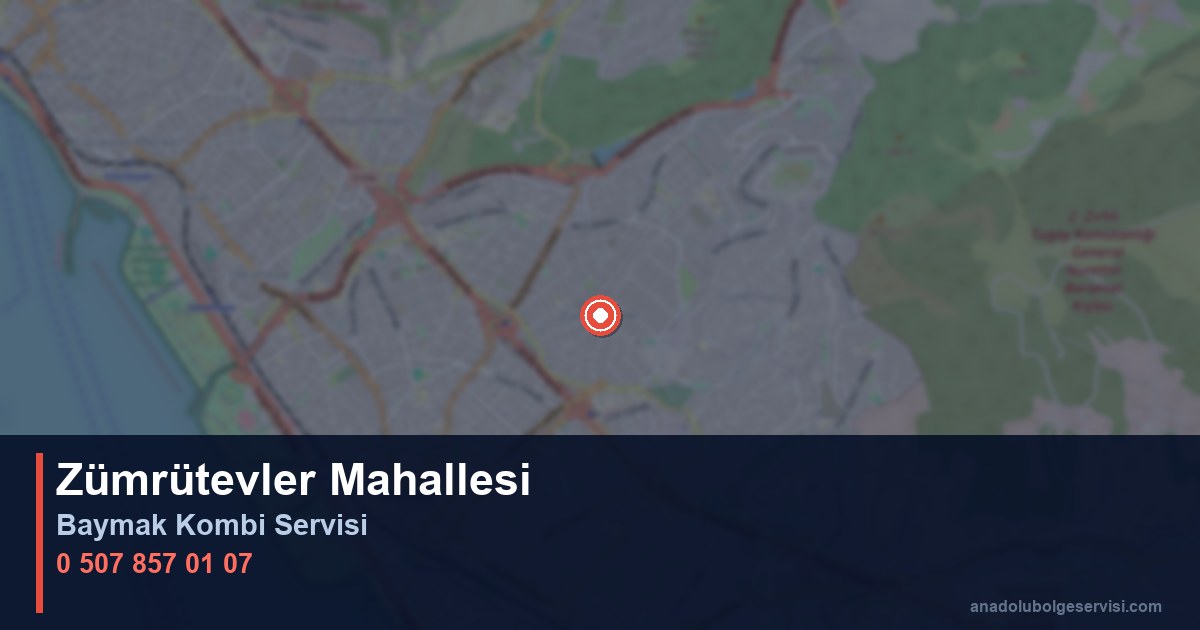 Maltepe Zümrütevler Mahallesi Baymak Kombi Teknik Servis