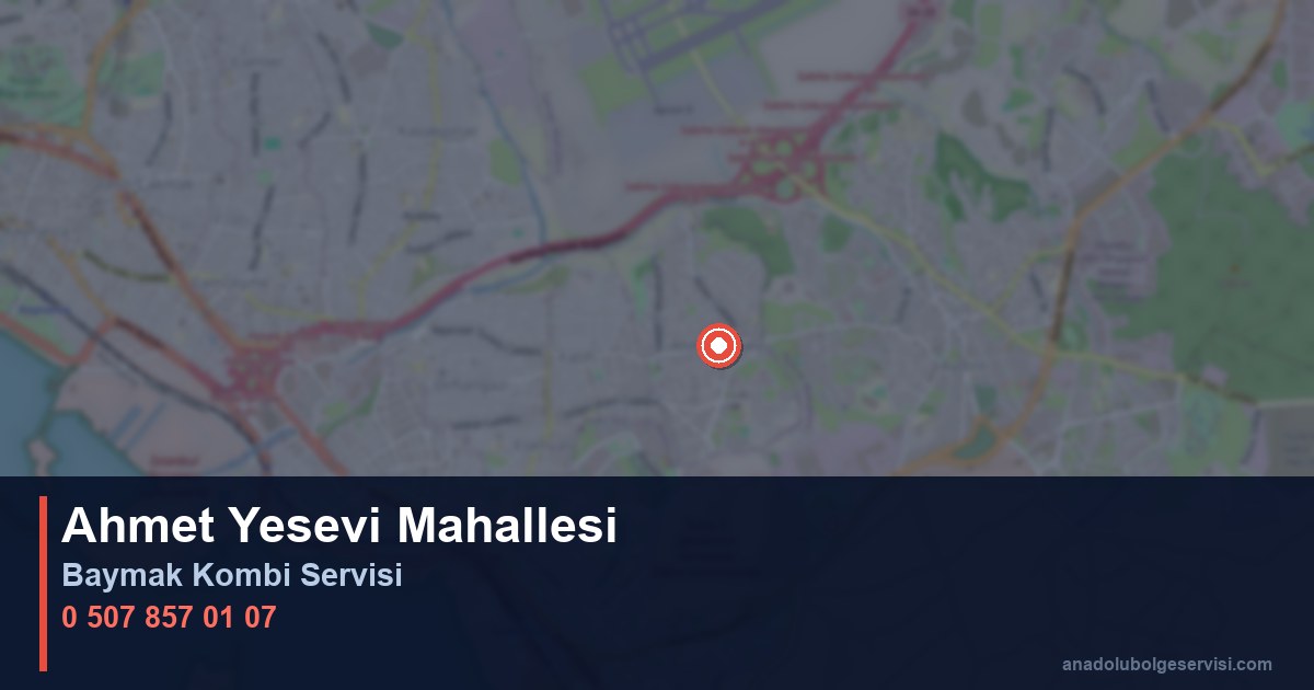 Pendik Ahmet Yesevi Mahallesi Baymak Kombi Teknik Servis