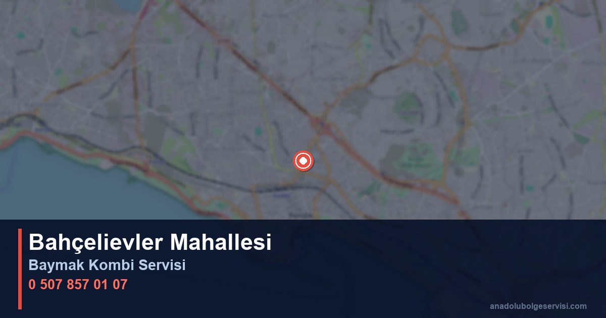 Pendik Bahçelievler Mahallesi Baymak Kombi Teknik Servis