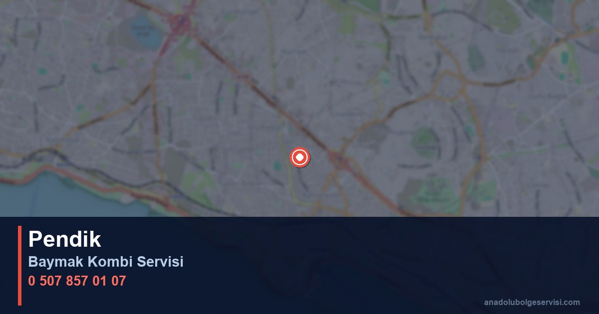 Pendik İlçesi Baymak Kombi Teknik Servis