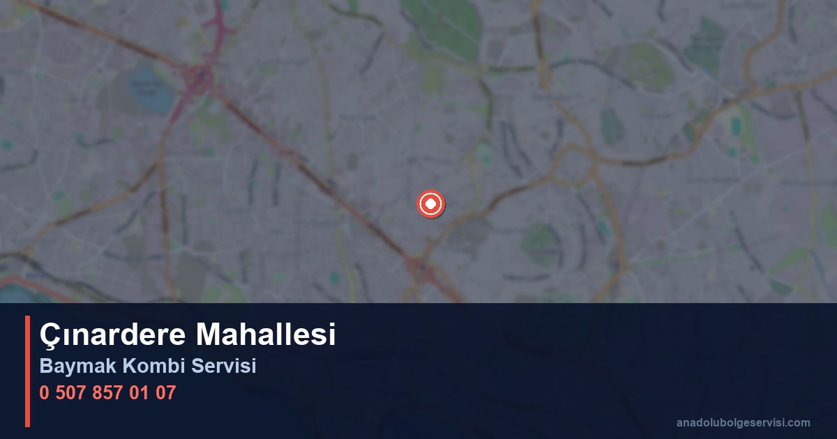 Pendik Çınardere Mahallesi Baymak Kombi Teknik Servis