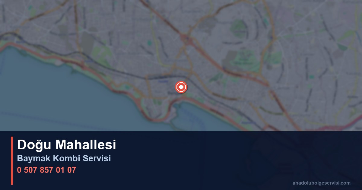 Pendik Doğu Mahallesi Baymak Kombi Teknik Servis