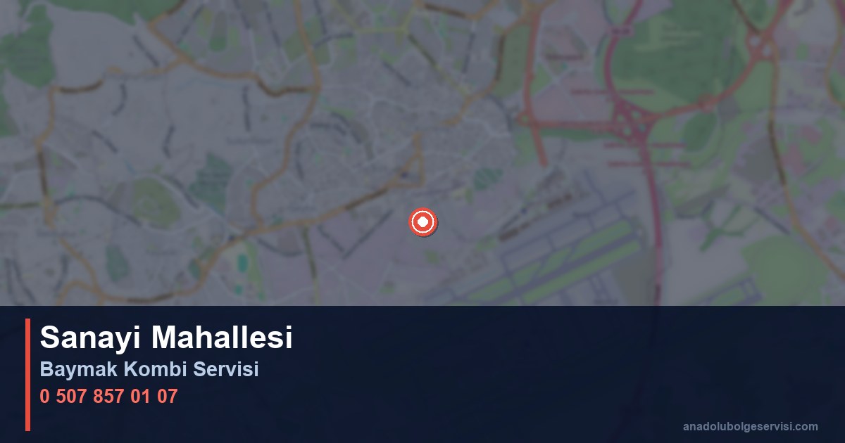 Pendik Sanayi Mahallesi Baymak Kombi Teknik Servis