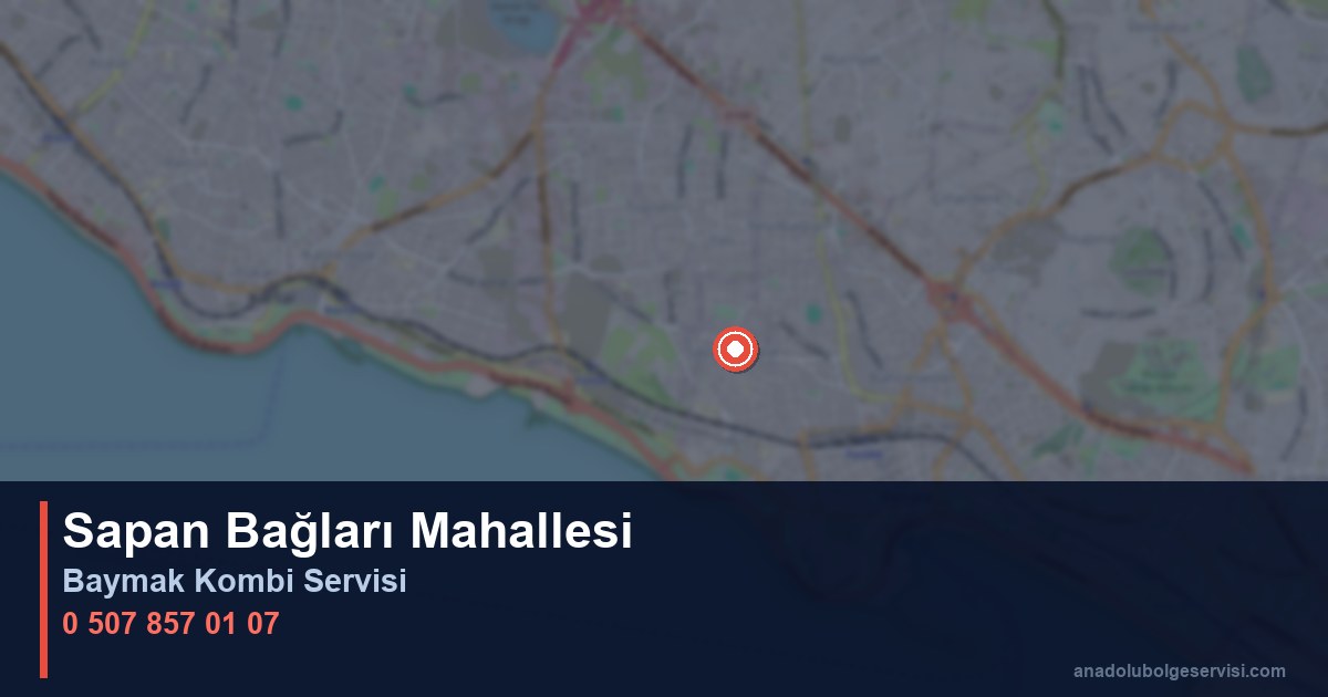Pendik Sapan Bağları Mahallesi Baymak Kombi Teknik Servis