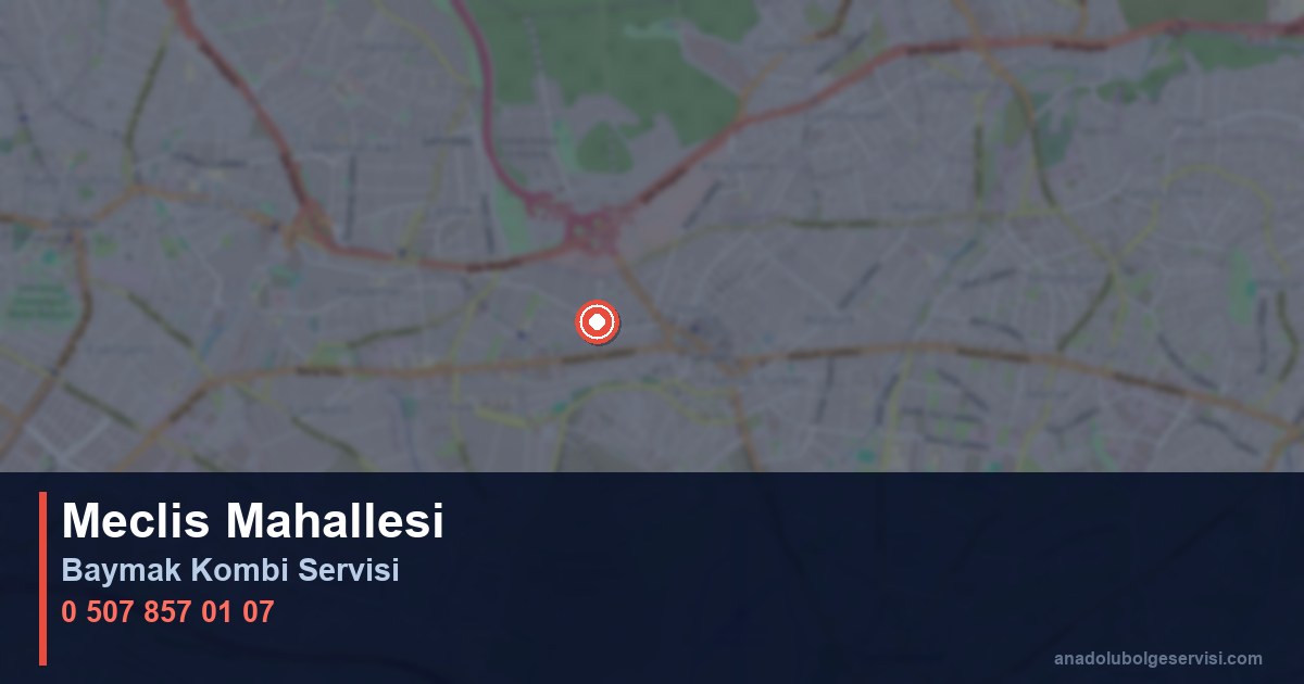 Sancaktepe Meclis Mahallesi Baymak Kombi Teknik Servis
