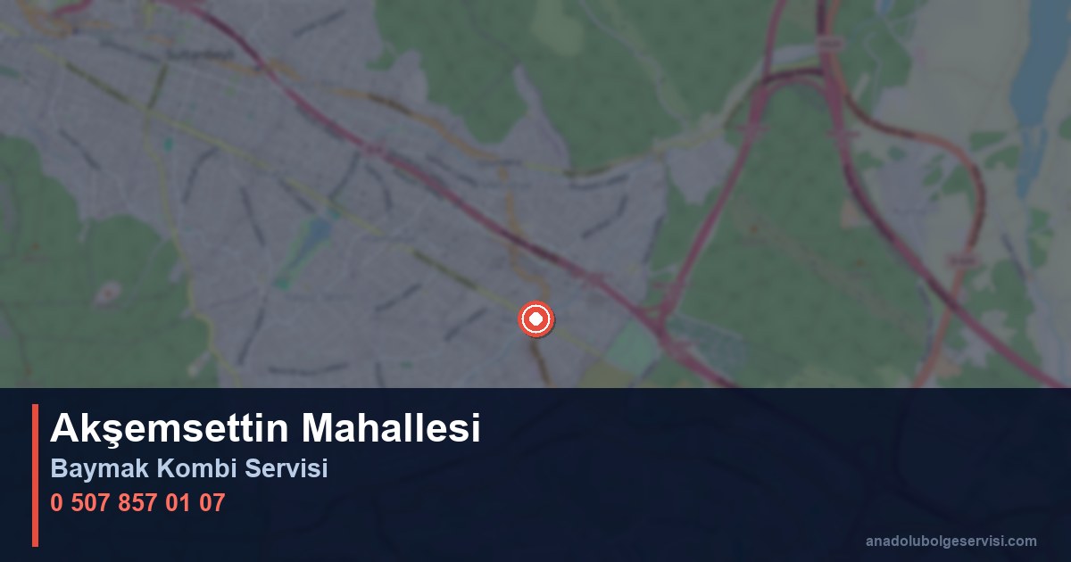 Sultanbeyli Akşemsettin Mahallesi Baymak Kombi Teknik Servis