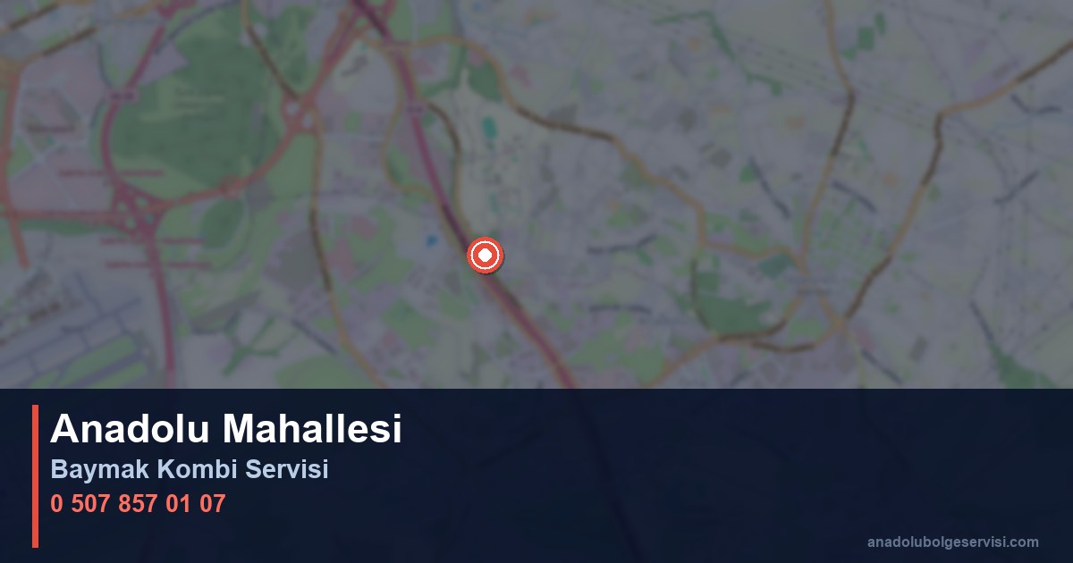 Tuzla Anadolu Mahallesi Baymak Kombi Teknik Servis