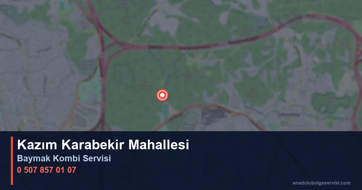 Ümraniye Kazım Karabekir Mahallesi Baymak Kombi Teknik Servis