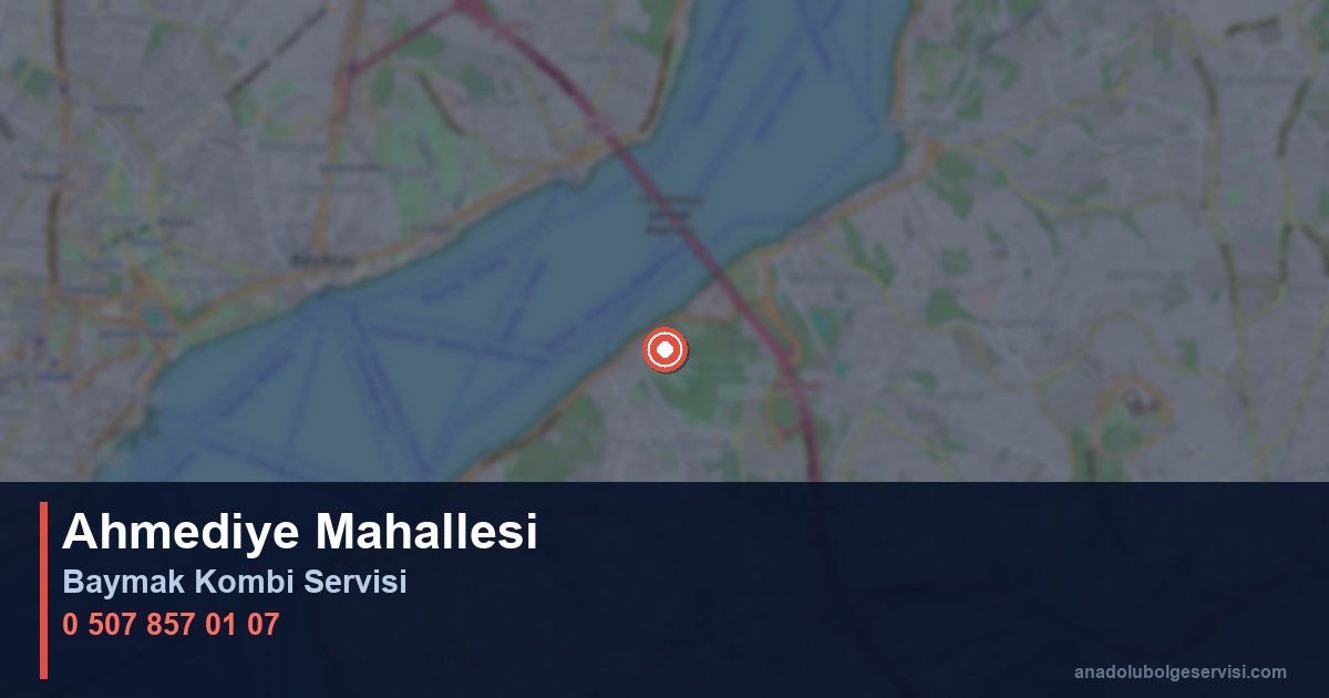 Üsküdar Ahmediye Mahallesi Baymak Kombi Teknik Servis