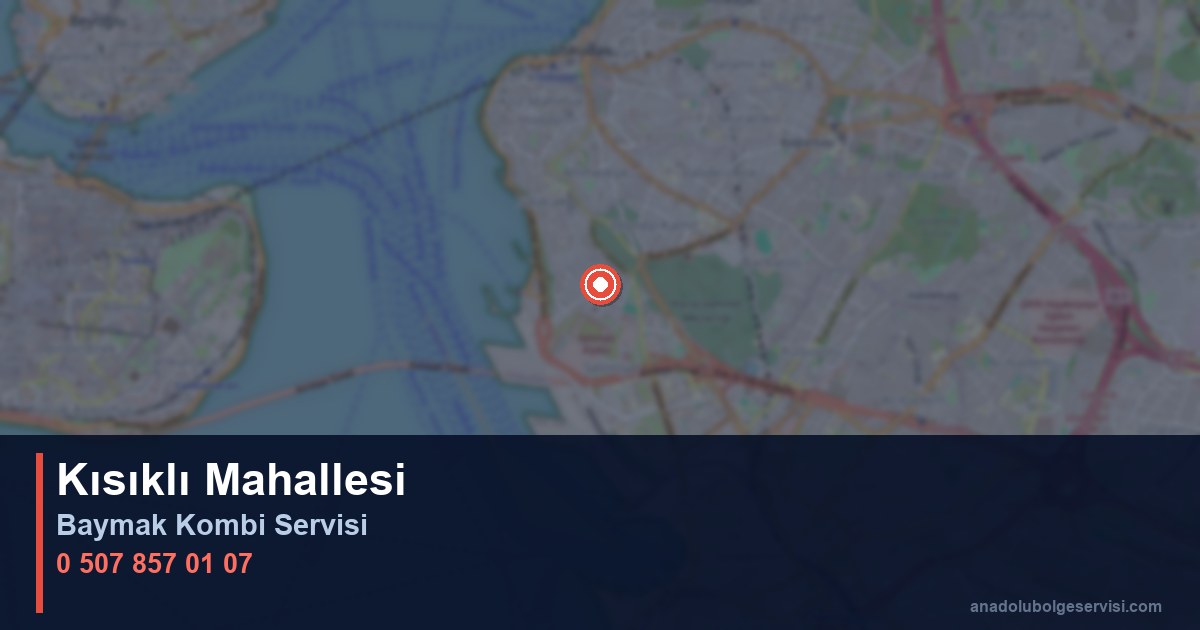 Üsküdar Kısıklı Mahallesi Baymak Kombi Teknik Servis
