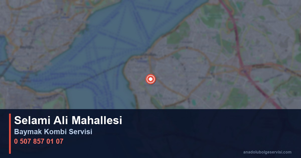 Üsküdar Selami Ali Mahallesi Baymak Kombi Teknik Servis